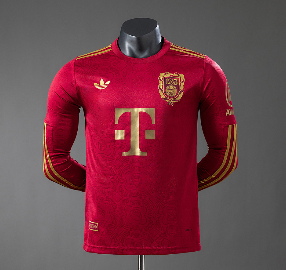 Bayern Munich 25/26 125th Anniversary Long-sleeved Player Version