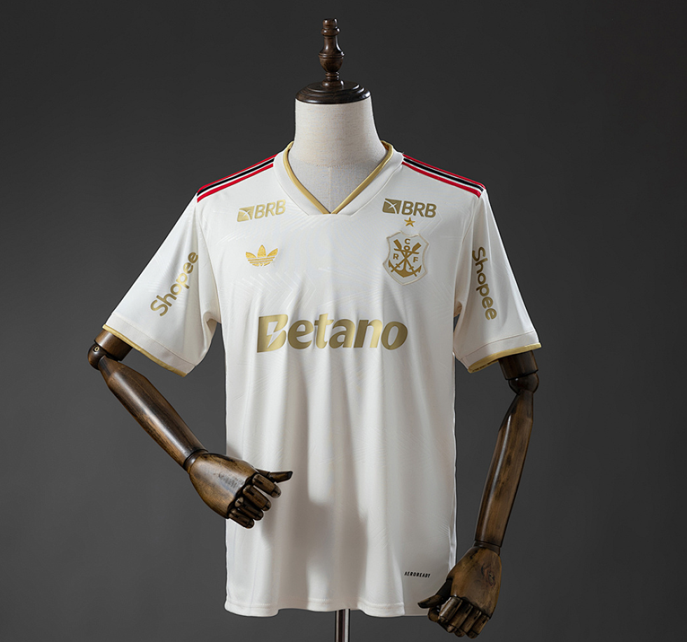 11CULTURE, 11 CULTURE, ORIGINAL FOOTBALL JERSEYS, Flamengo 25/26 Third Away All Sponsor Jersey