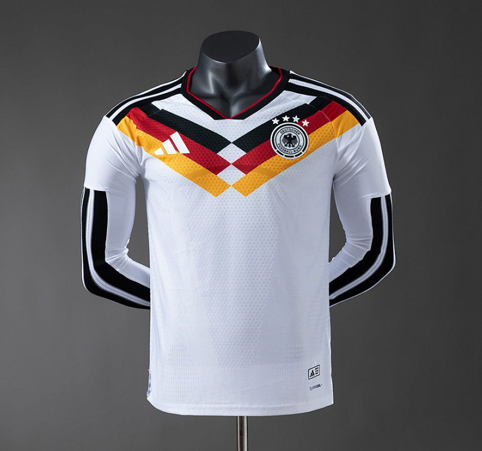 Germany 2026 Home Long-Sleeve Player Version Jersey, 11culture, 11 culture, 