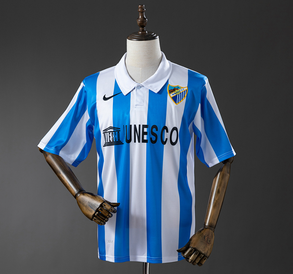 Malaga 12/13 Home Retro Jersey, 11culture, 11 culture