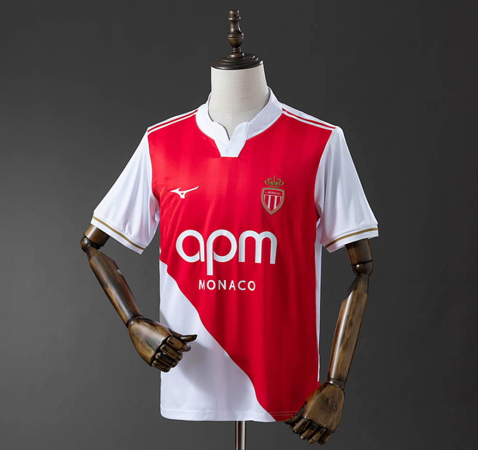 Monaco 25/26 Home Jersey, 11 culture, monaco football jerseys