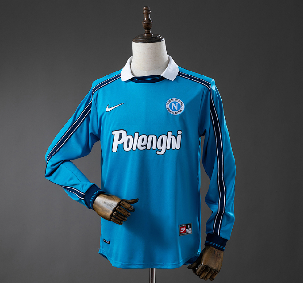 Napoli 98/99 Home Long-Sleeve Retro Jersey S-XXL10, 111culture, 11 culture