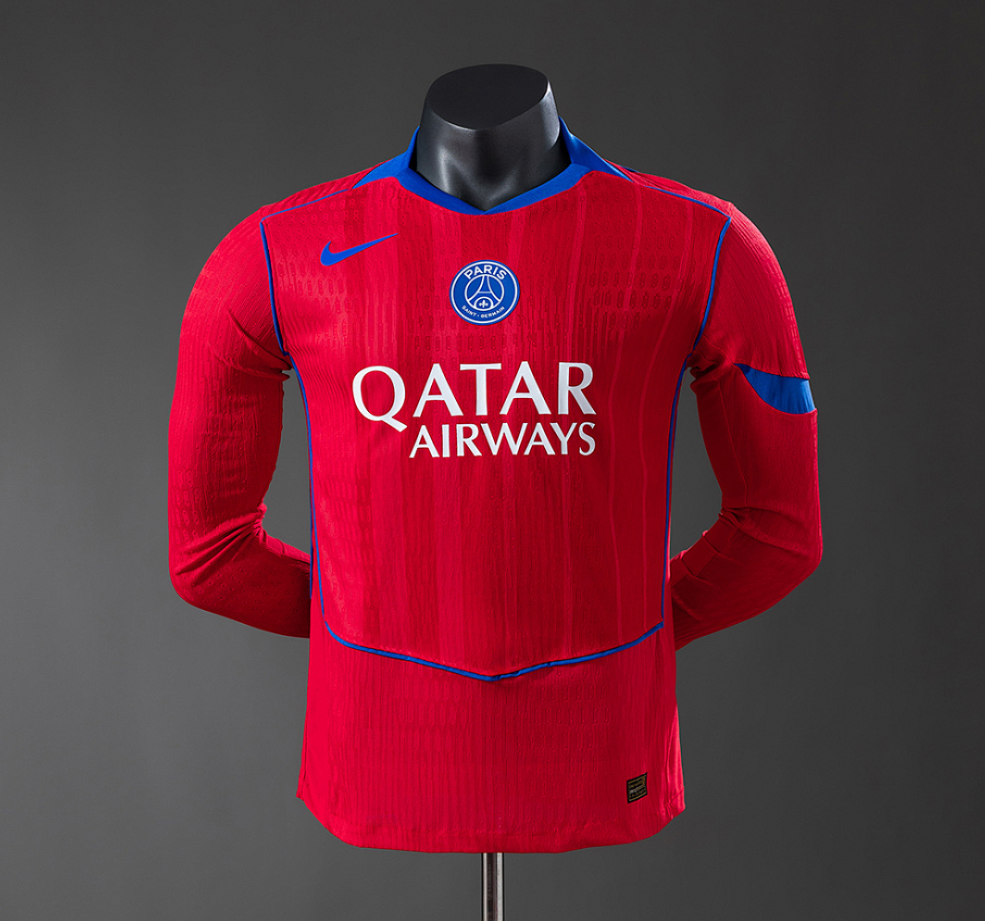 PSG 25/26 Third Away Long-Sleeve Player Version Jersey, 11culture, 11 culture
