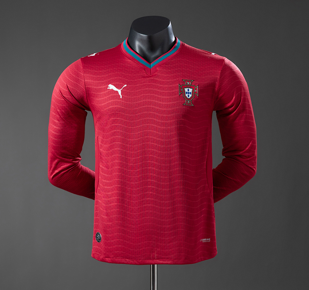 Portugal 2026 Home Player Version Long-Sleeve Jersey