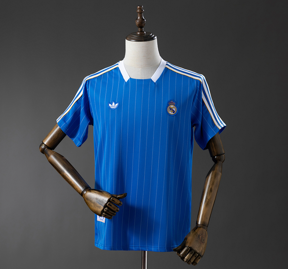 Real Madrid 25/26 Retro Style - Blue Jersey, 11culture