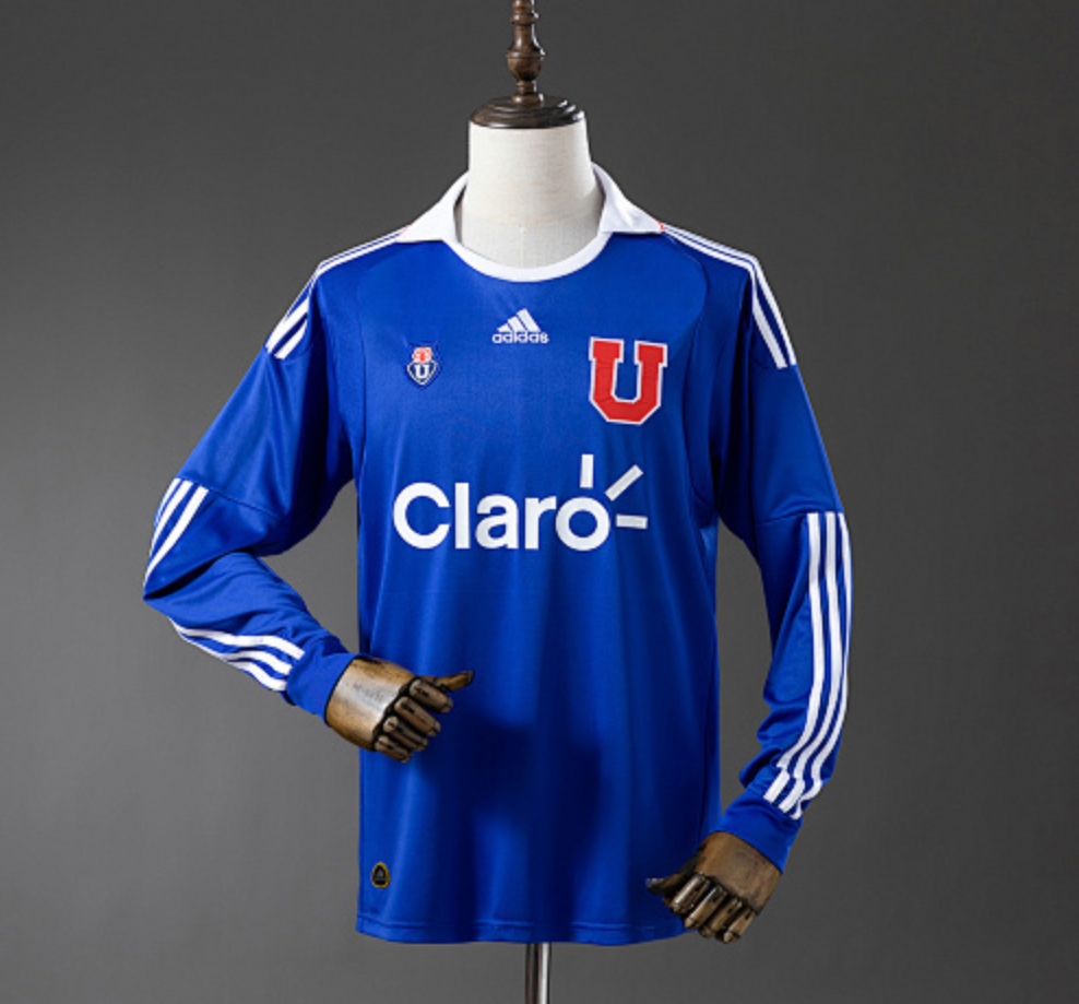 Retro 2011 Long Sleeve Universidad de Chile home, 11culture, 11 culture