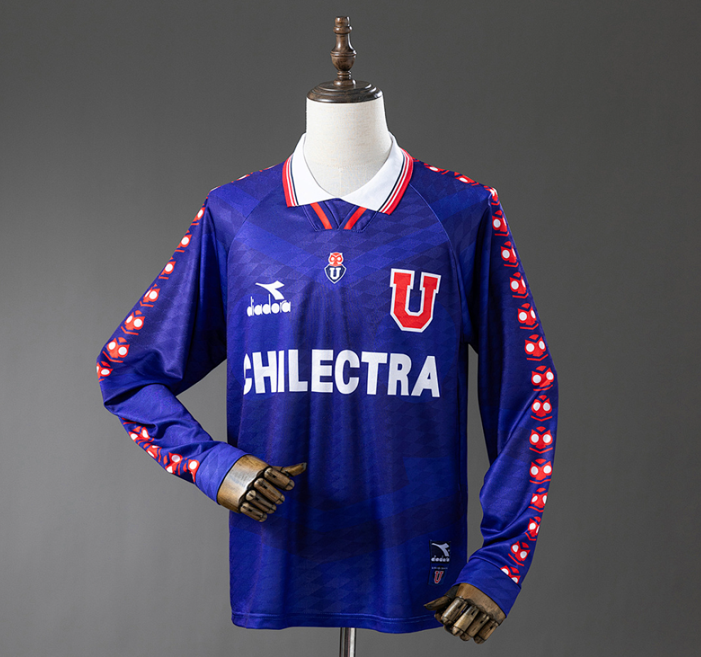 Retro Long Sleeve Universidad de Chile1996 Home, 11culture, 11 culture