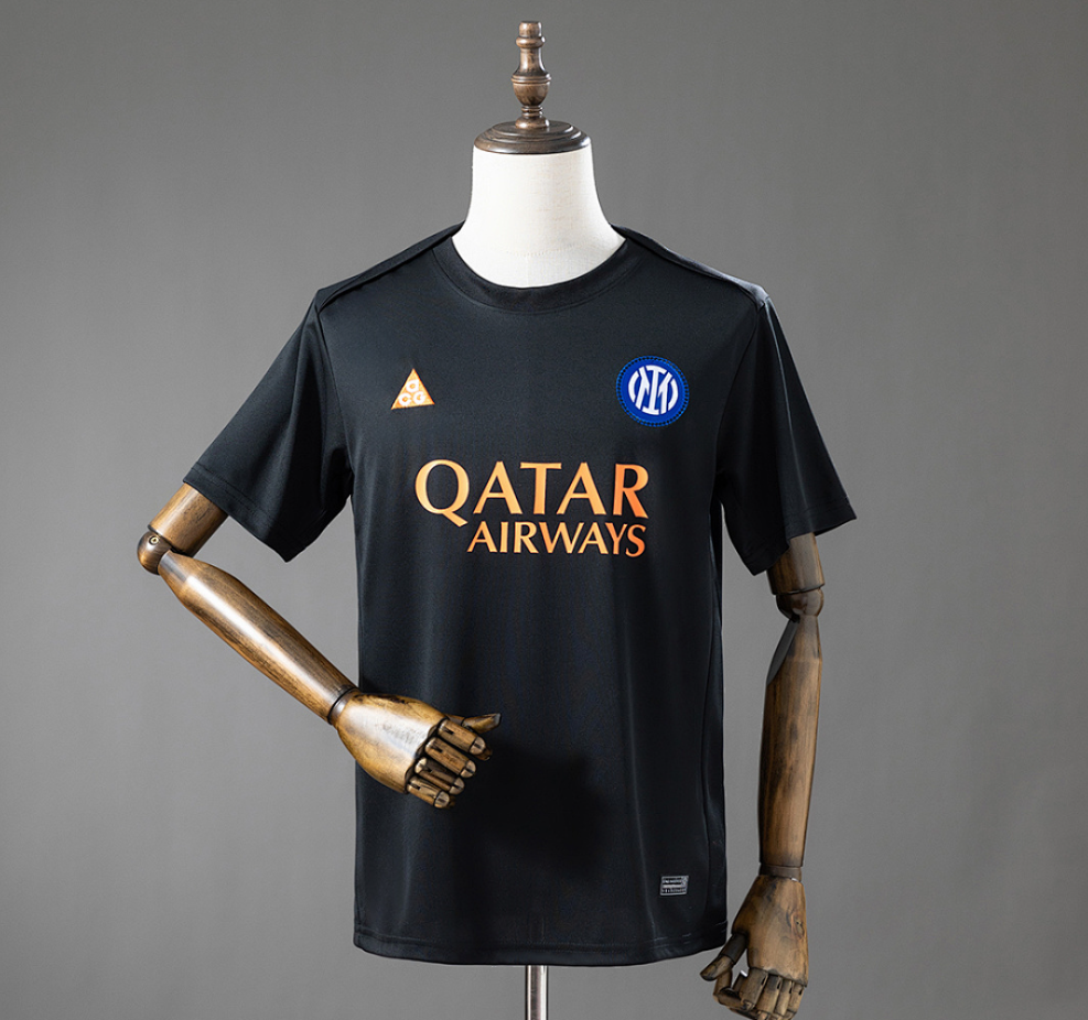 Inter Milan 25/26 Pre-Match Black Jersey