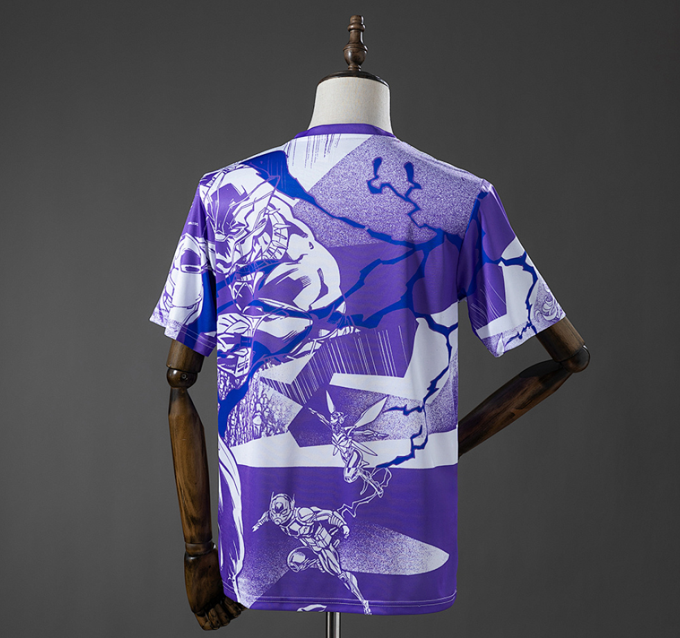 Real Madrid 25/26 Avengers - Pre-Match (Purple) Jersey