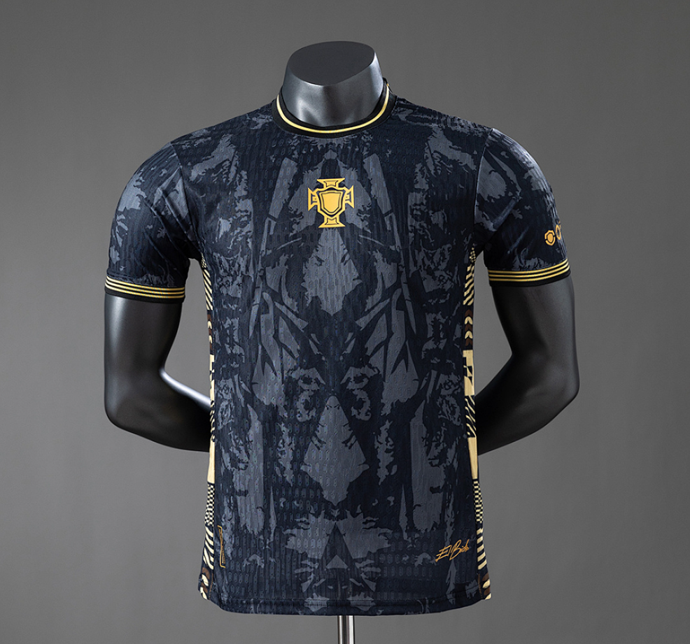 Portugal 2026 Special Edition Player Version Black Jersey