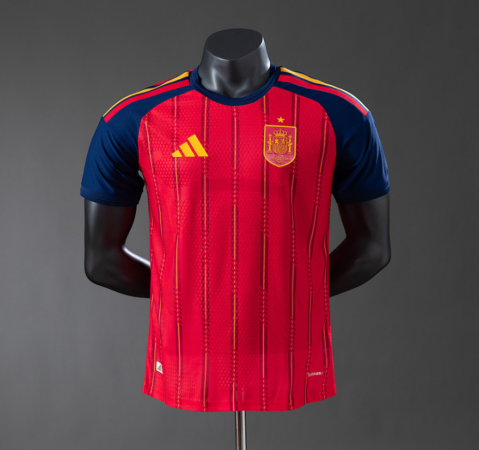 Spain 2026 Home Player Version Jersey, 11culture, 11 cultutre, original football jerseys, jerseys